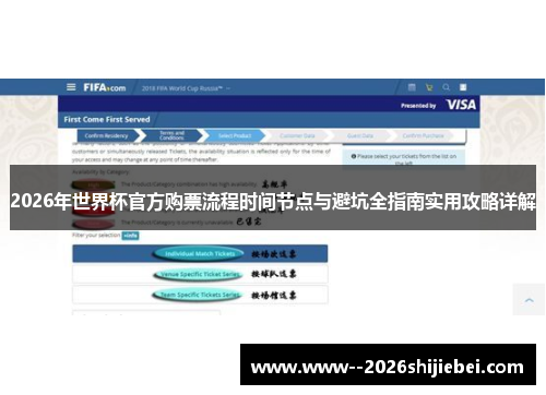 2026年世界杯官方购票流程时间节点与避坑全指南实用攻略详解